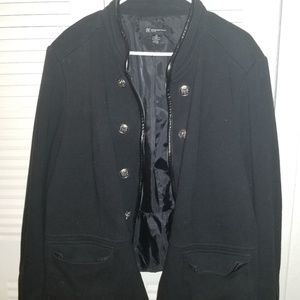 Plus size black jacket